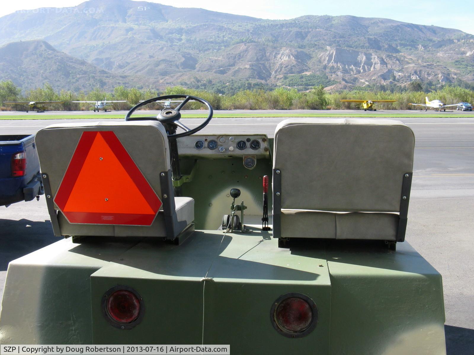 Santa Paula Airport (SZP) - Aircraft Tug FOR SALE, panel