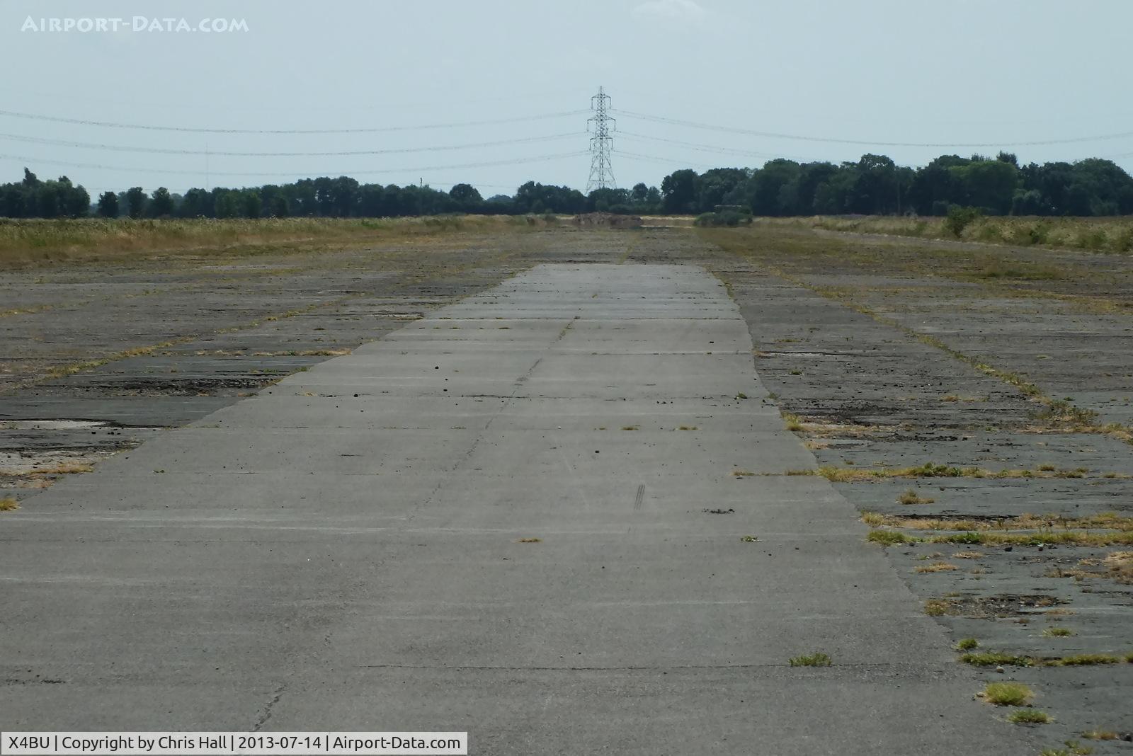 X4BU Airport - one of the old WWII runways at Burn airfield, home of No. 431 Squadron, Royal Canadian Air Force which flew the Vickers Wellington Mark X