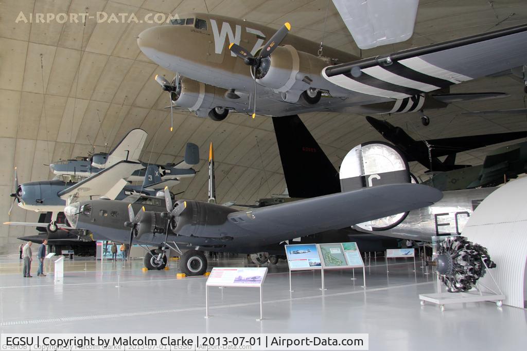 Duxford Airport, Cambridge, England United Kingdom (EGSU) - Inside the American Air Museum, Duxford, July 2013.