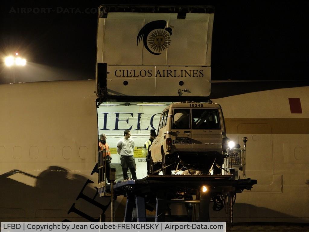 Bordeaux Airport, Merignac Airport France (LFBD) - CIELOS DC10 cargo