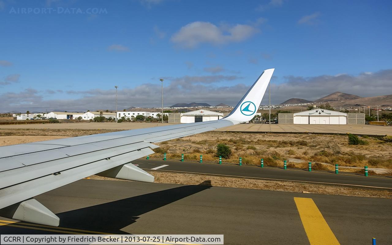 Arrecife Airport (Lanzarote Airport), Arrecife Spain (GCRR) - Military ramp at Arrecife Airport
