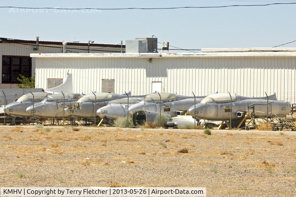 Mojave Airport (MHV) - Ex South African Air Force Impalas stored at Mojave Airport