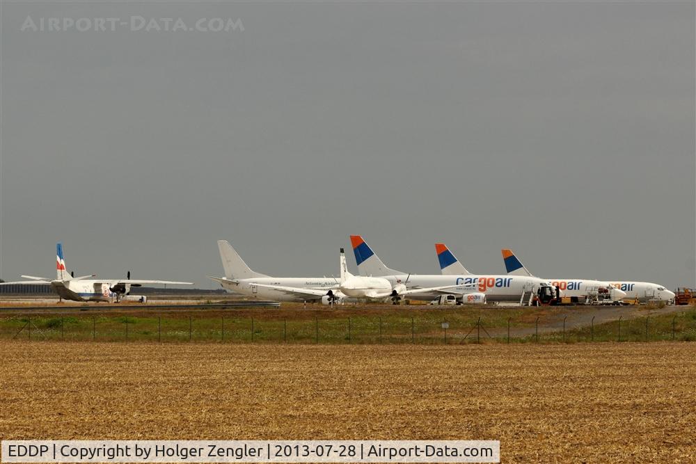 Leipzig/Halle Airport, Leipzig/Halle Germany (EDDP) - Sunday afternoon on apron 2....