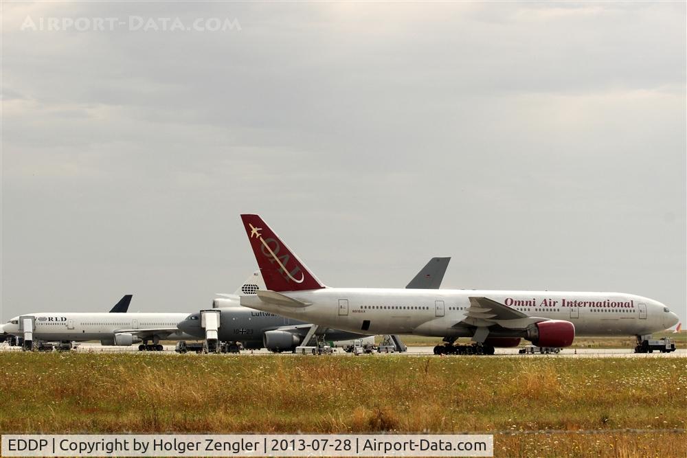 Leipzig/Halle Airport, Leipzig/Halle Germany (EDDP) - Rush hour on apron 1....