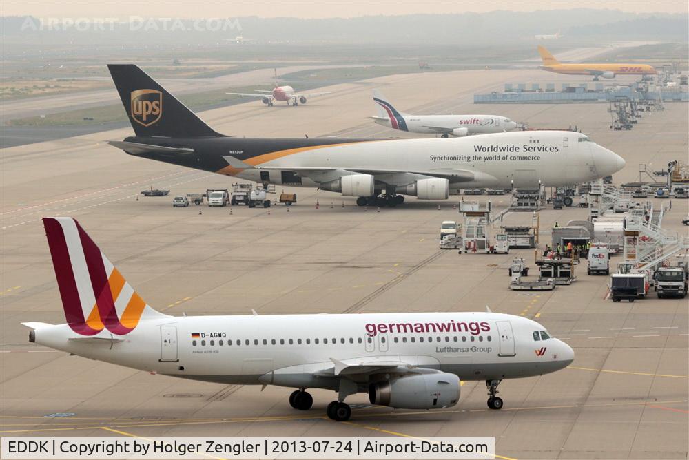 Cologne Bonn Airport, Cologne/Bonn Germany (EDDK) - Southern view from visitor´s terrace....