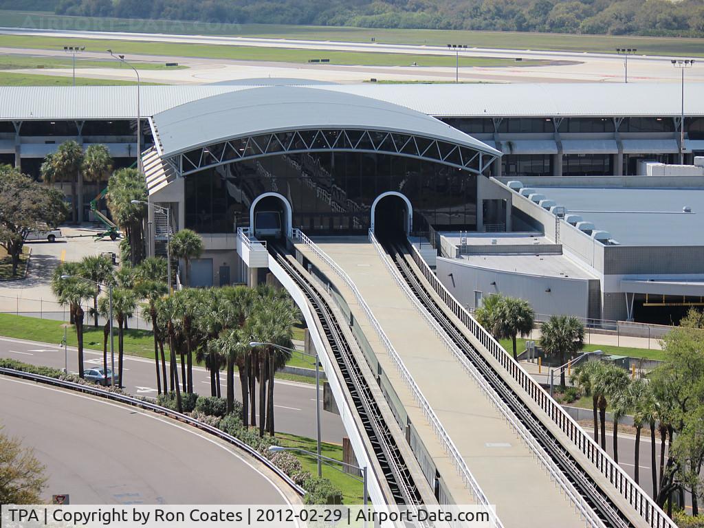 Tampa International Airport (TPA) - One of several remote terminals at Tampa Int'l
Airport