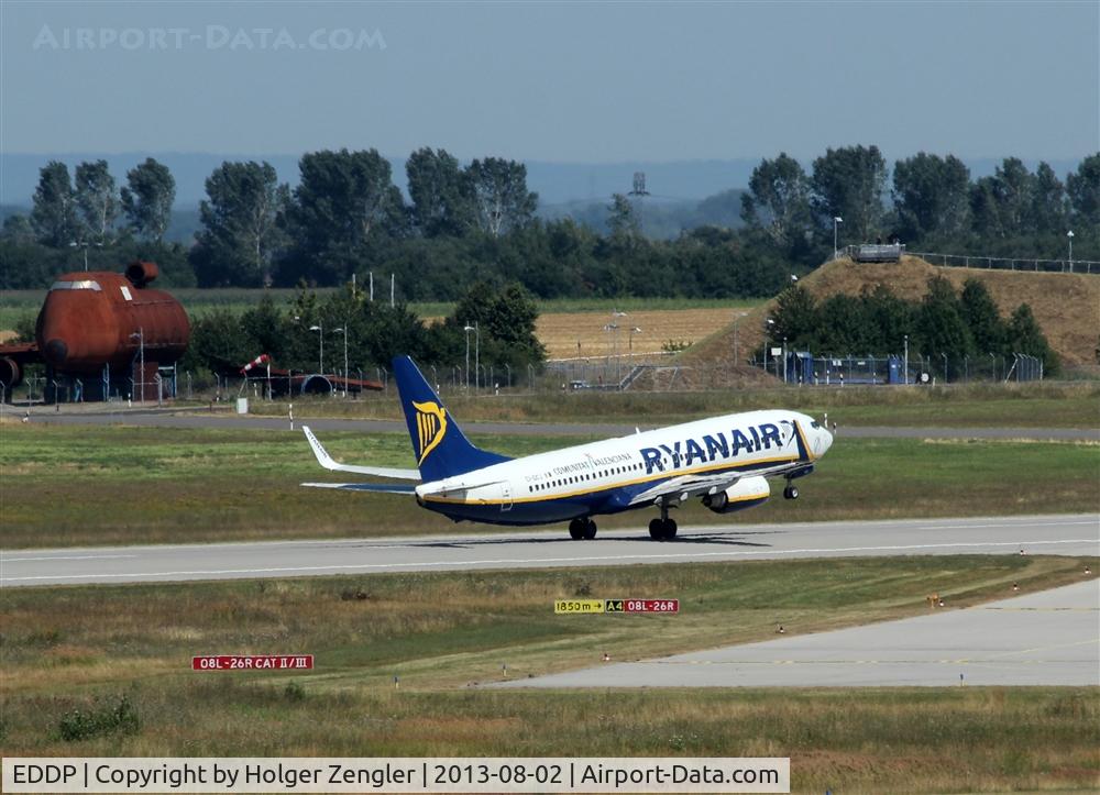 Leipzig/Halle Airport, Leipzig/Halle Germany (EDDP) - Take-off on rwy 08L....