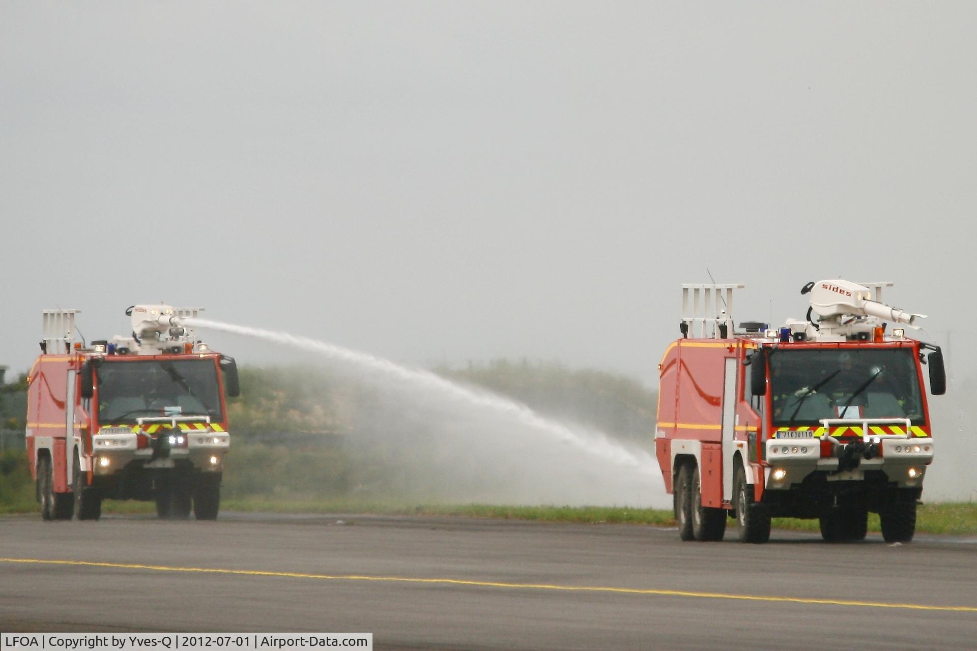 LFOA Airport - Fire Trucks Display, Avord Air Base (LFOA)