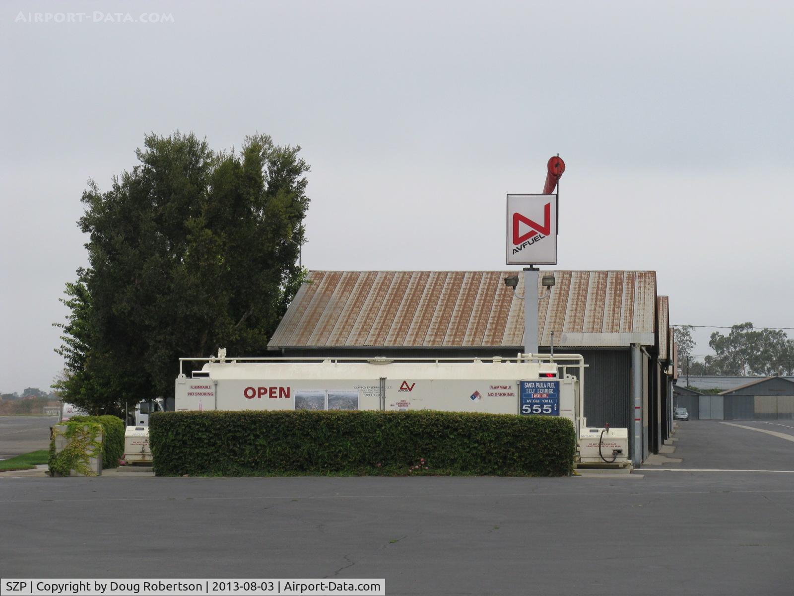 Santa Paula Airport (SZP) - Self-Serve 24 hour fuel dock, but no night ops-field unlighted. New fuel price.