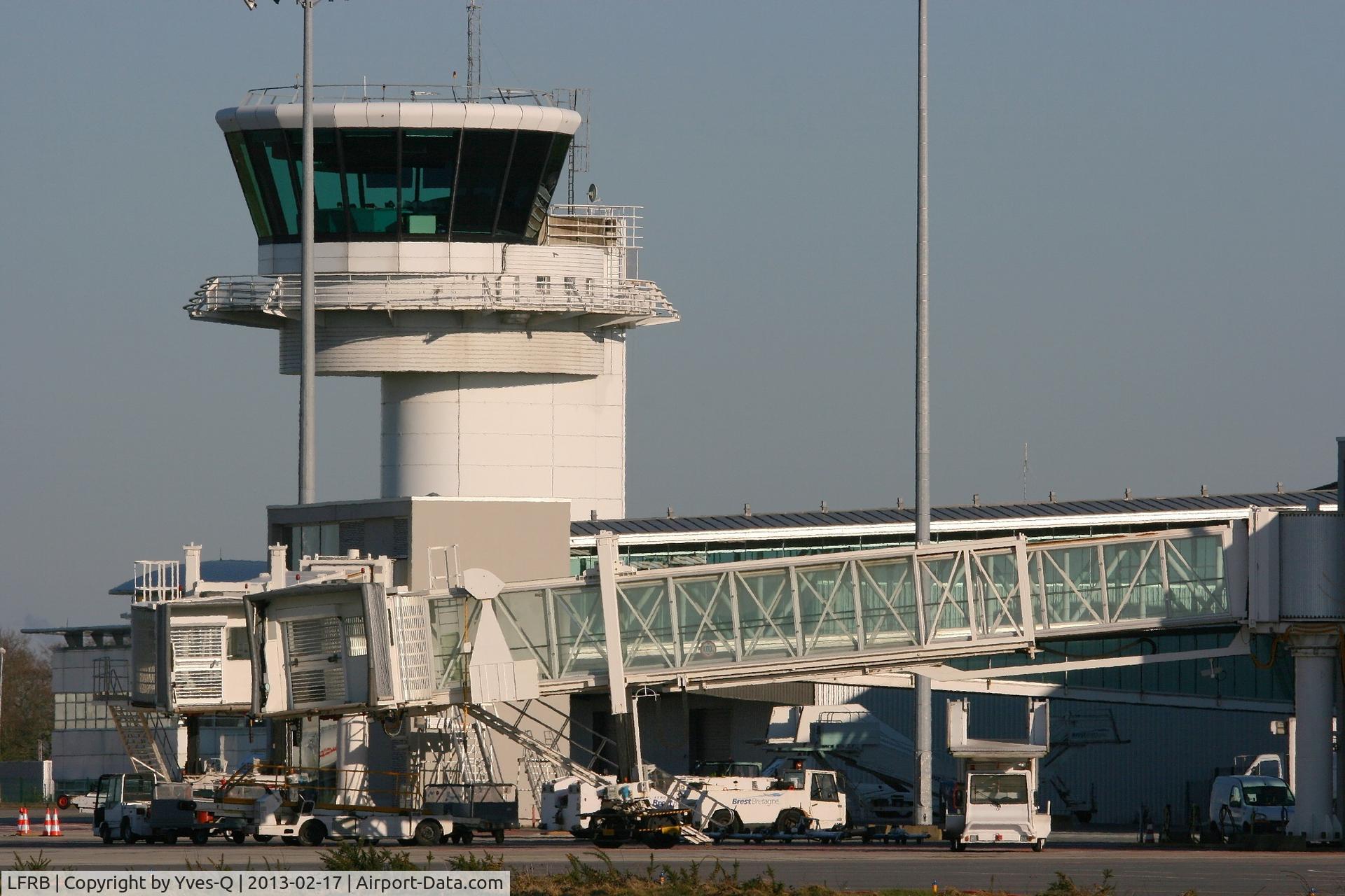 Brest Bretagne Airport, Brest France (LFRB) - Control Tower, Brest-Bretagne Airport (LFRB-BES)