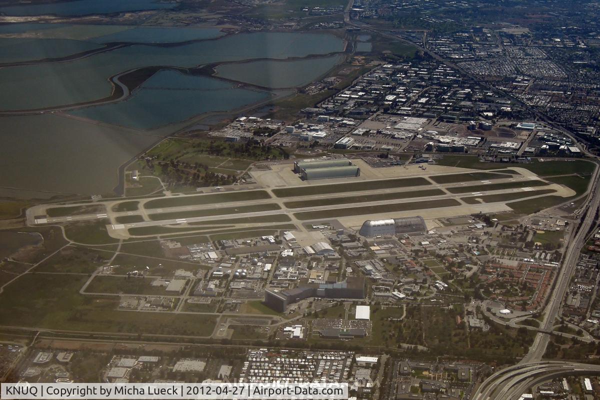 Moffett Federal Afld Airport (NUQ) - on the way AKL-SFO