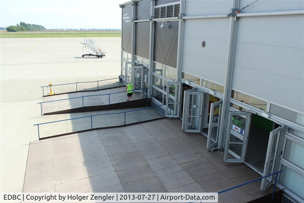 EDBC Airport - Arrival-Departure area of EDBC....