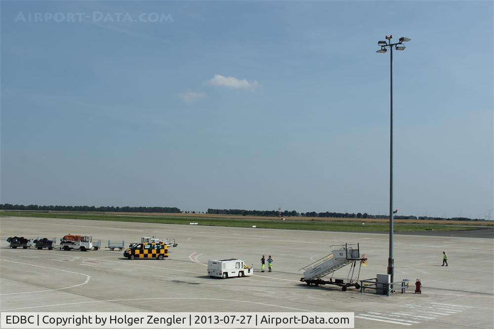 EDBC Airport - Waiting for the plane.....
