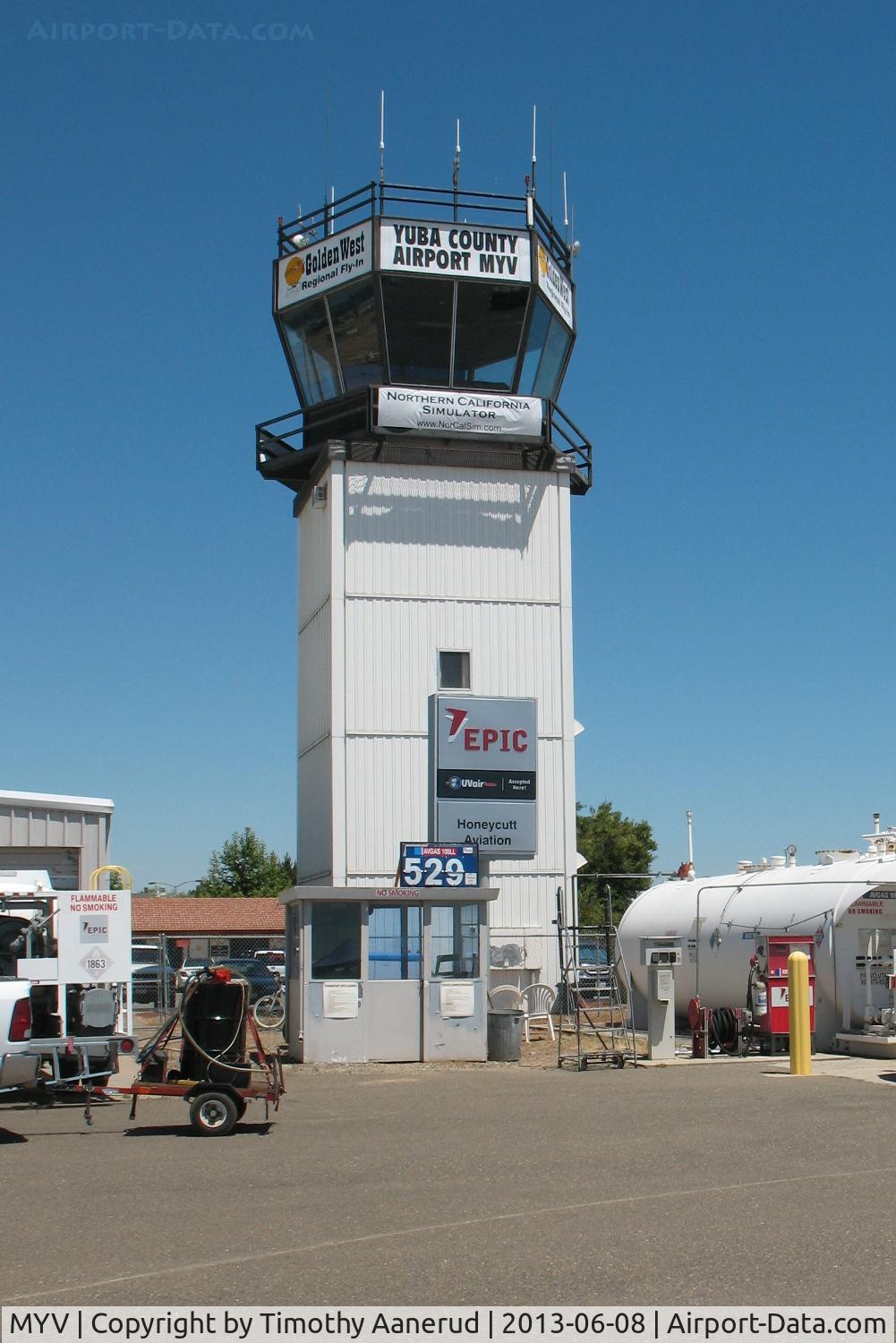 Yuba County Airport (MYV) - The Tower