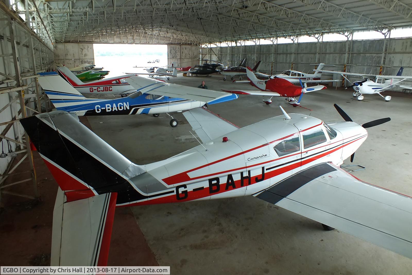 Wolverhampton Airport, Wolverhampton, England United Kingdom (EGBO) - inside one of the hangars at Halfpenny Green