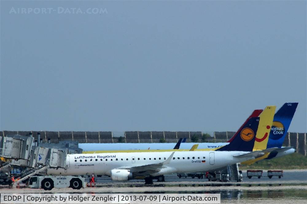 Leipzig/Halle Airport, Leipzig/Halle Germany (EDDP) - A hot summer day on apron 1......