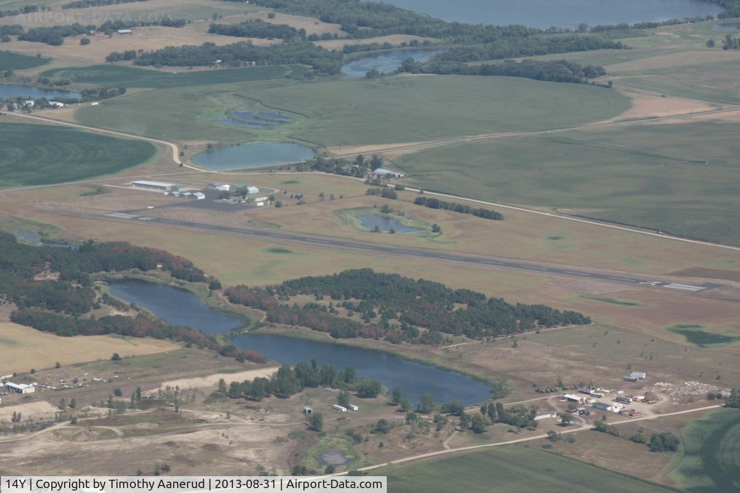 Todd Field Airport (14Y) - West of the field