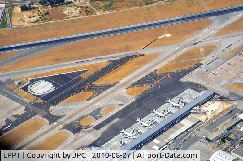 Portela Airport (Lisbon Airport), Portela, Loures (serves Lisbon) Portugal (LPPT) - LPPT New Aprons 
Lisbon Airport, Portugal with part of TAP-Portugal Airbus A330-200 fleet, ready to leave for Brazil... 

