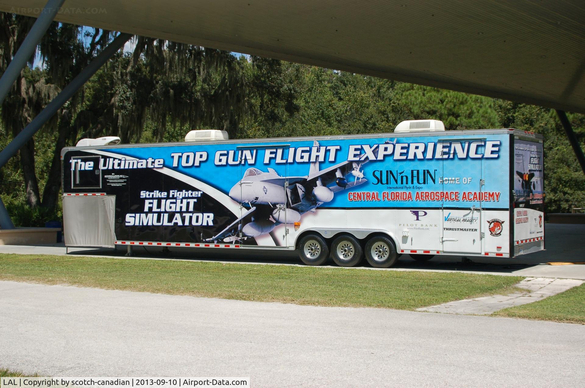 Lakeland Linder Regional Airport (LAL) - Strike Fighter Flight Simulator at Lakeland Linder Regional Airport, Lakeland, FL