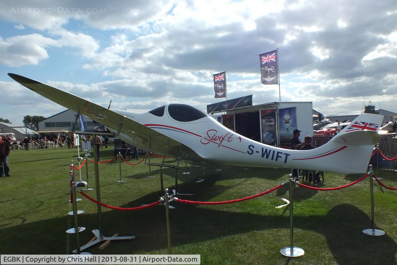 Sywell Aerodrome Airport, Northampton, England United Kingdom (EGBK) - full scale model of the new Swift VLA at the LAA Rally 2013, Sywell