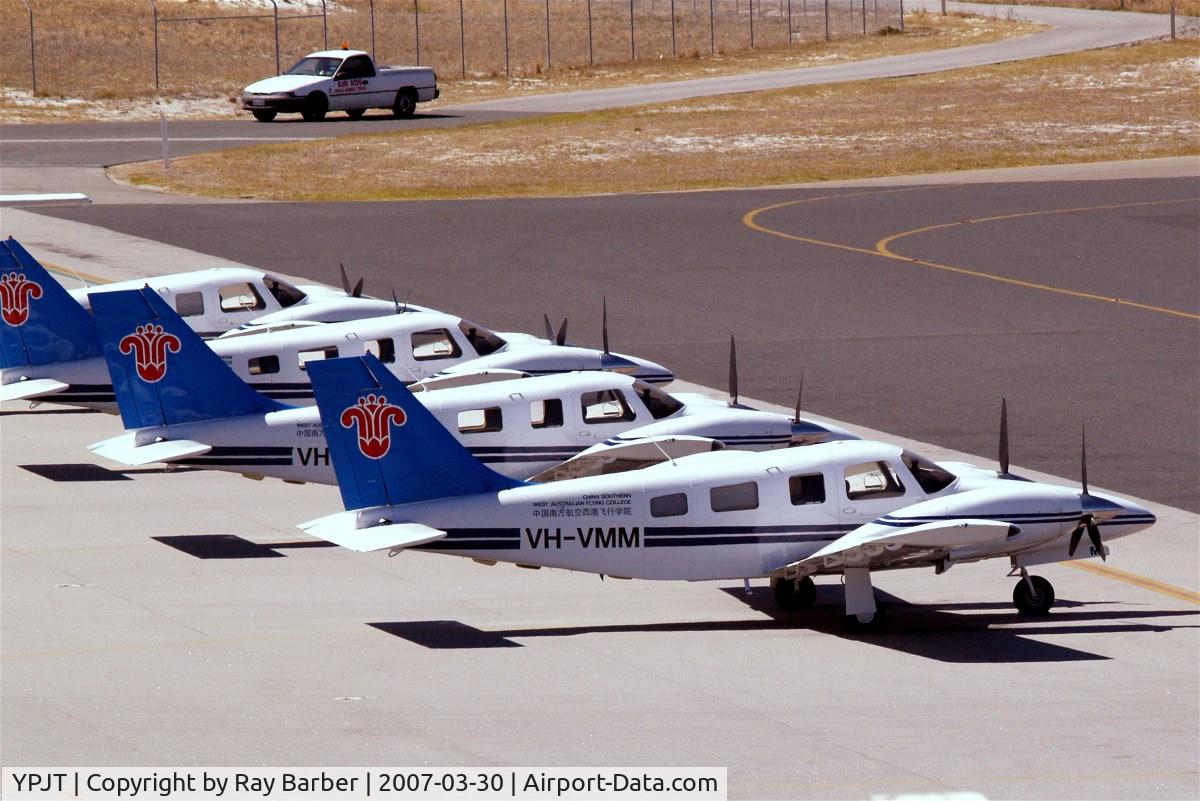 Jandakot Airport, Jandakot, Western Australia Australia (YPJT) - These Senaca's have all now been re-registered in Malaysia.