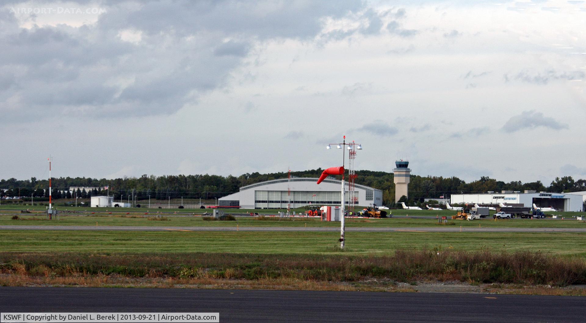 Stewart International Airport (SWF) - This is an overview of the general aviation ramp at Stewart International Airport.