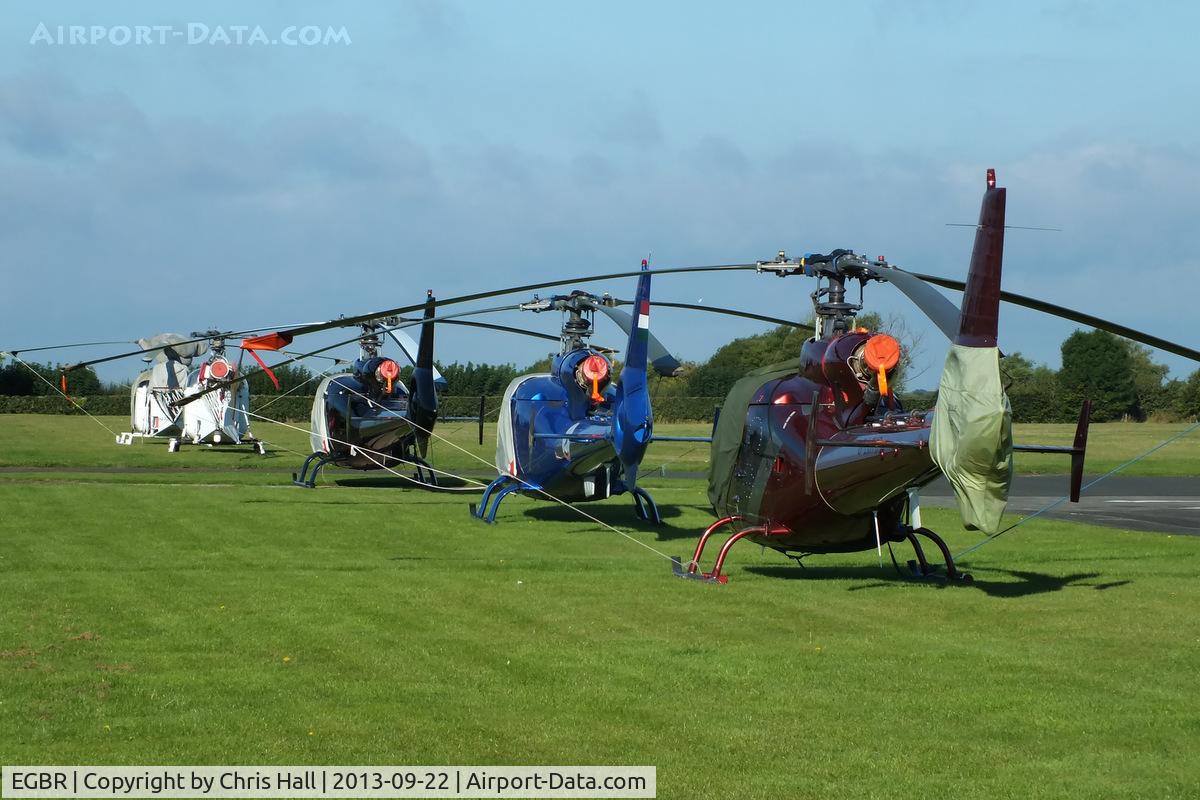 EGBR Airport - at Breighton's Heli Fly-in, 2013