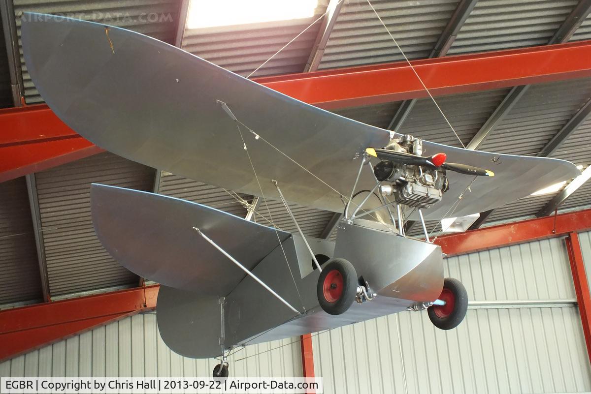EGBR Airport - unregistered Mignet HM.14 Pou-du-Ciel 