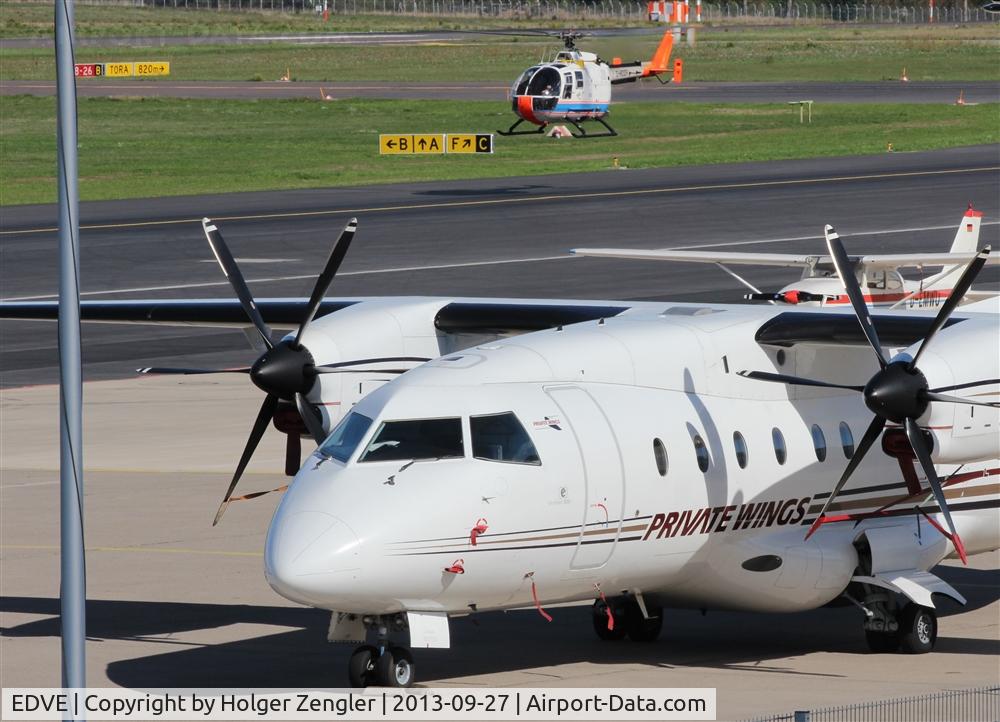 Braunschweig-Wolfsburg Regional Airport, Braunschweig, Lower Saxony Germany (EDVE) - Regional aircrafts, sporting airplanes and a heli of DLR Deutsches Zentrum fuer Luft- und Raumfahrt what is located at Brunswick-Wolfsburg Airport .....
