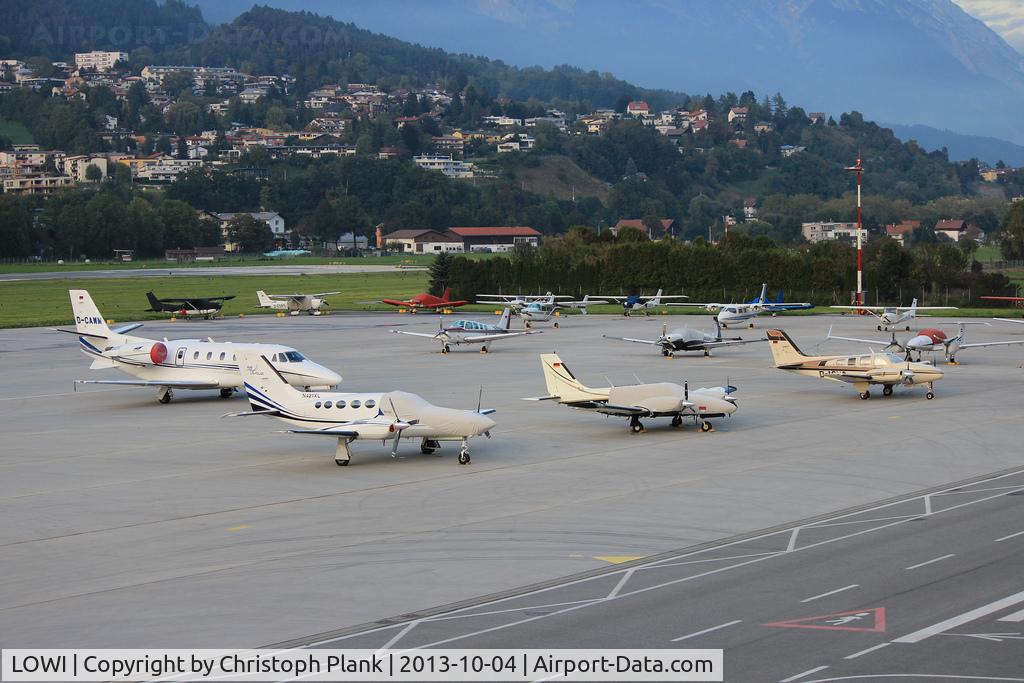 Innsbruck Airport, Innsbruck Austria (LOWI) - General Aviation