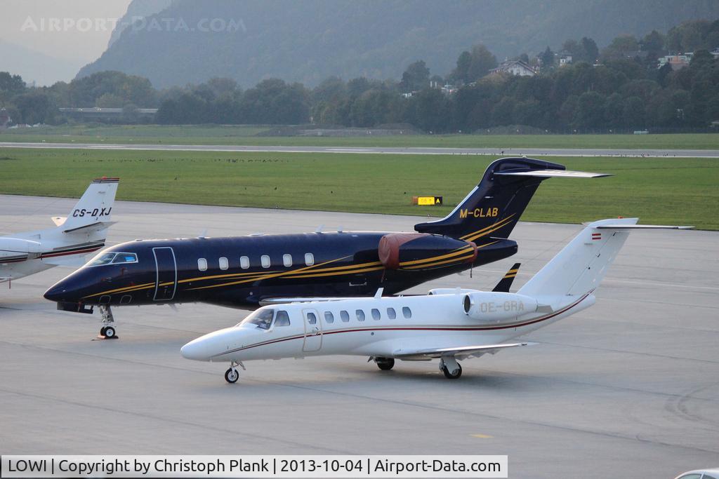 Innsbruck Airport, Innsbruck Austria (LOWI) - two nice Visitors