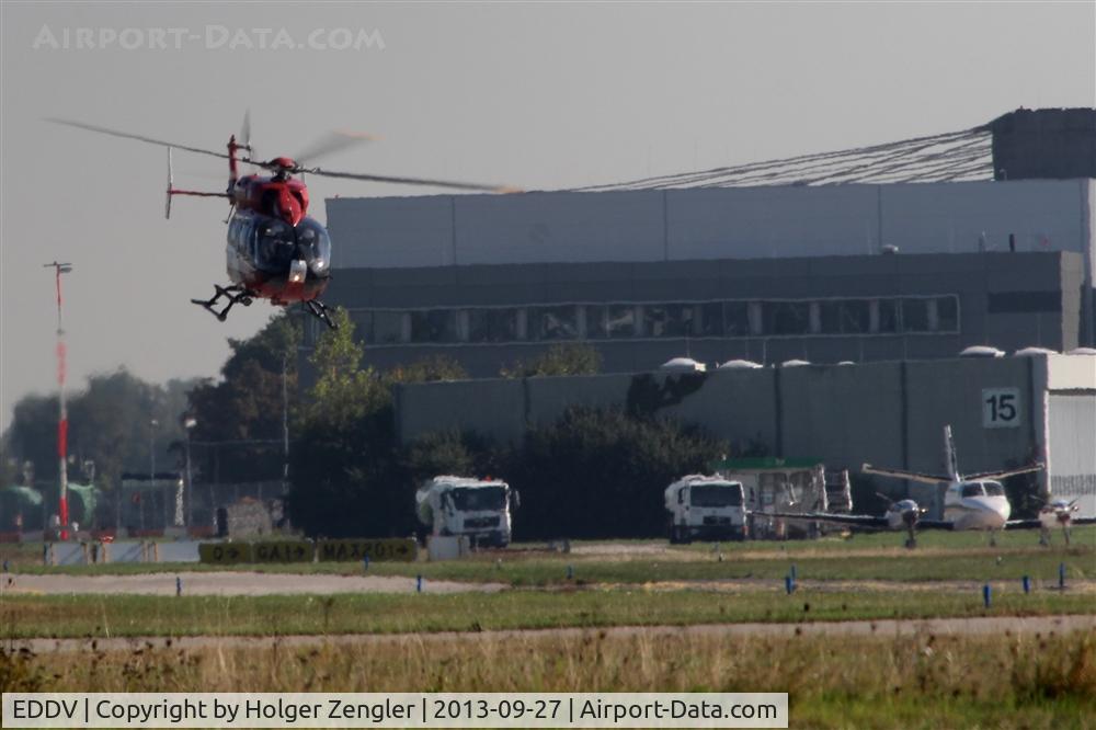 Hanover/Langenhagen International Airport, Hanover Germany (EDDV) - Rescue heli base on GAT.......