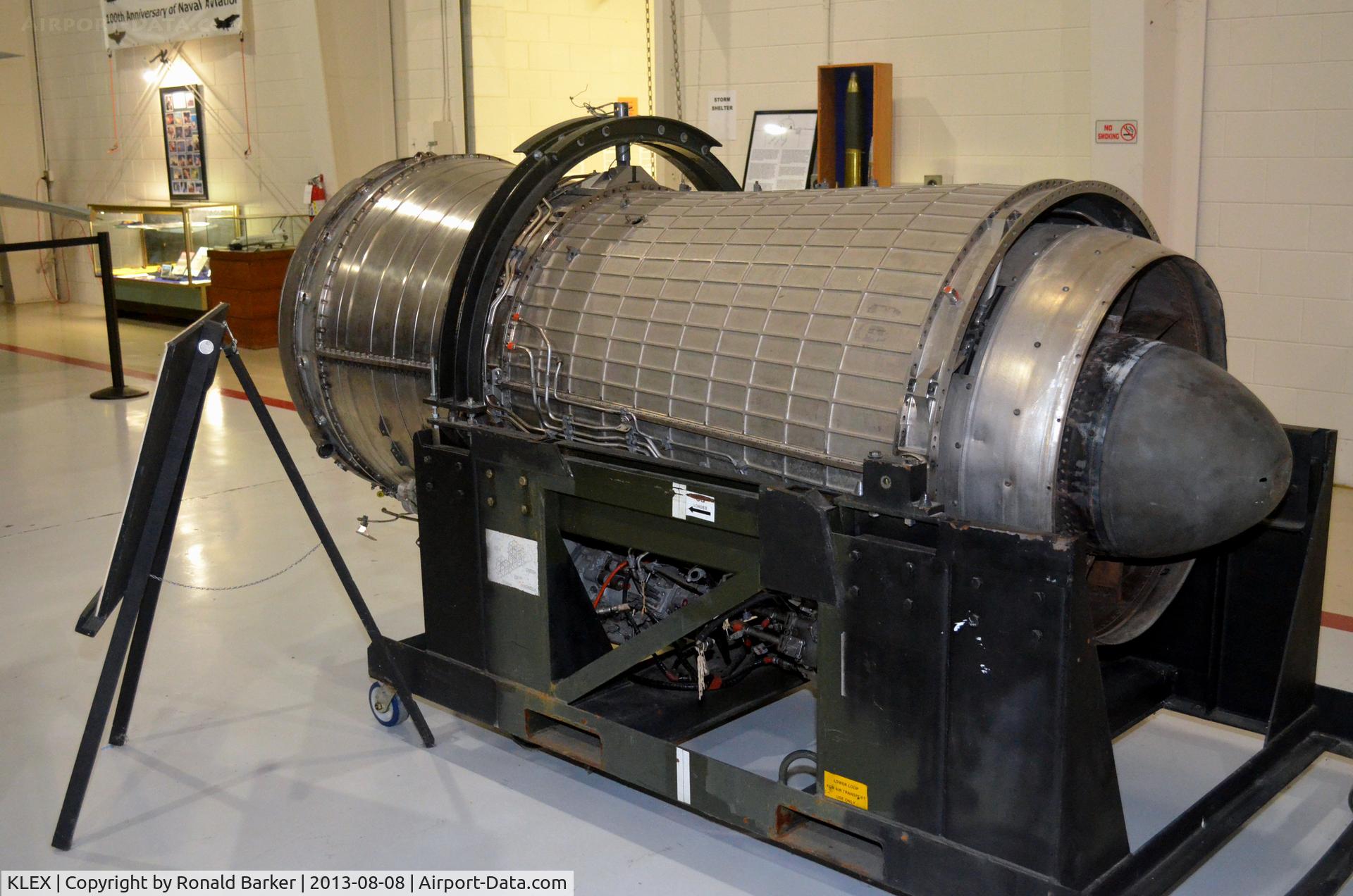 Blue Grass Airport (LEX) - F404-GE-F1D2 engine from a F-117A at the Aviation Museum of KY