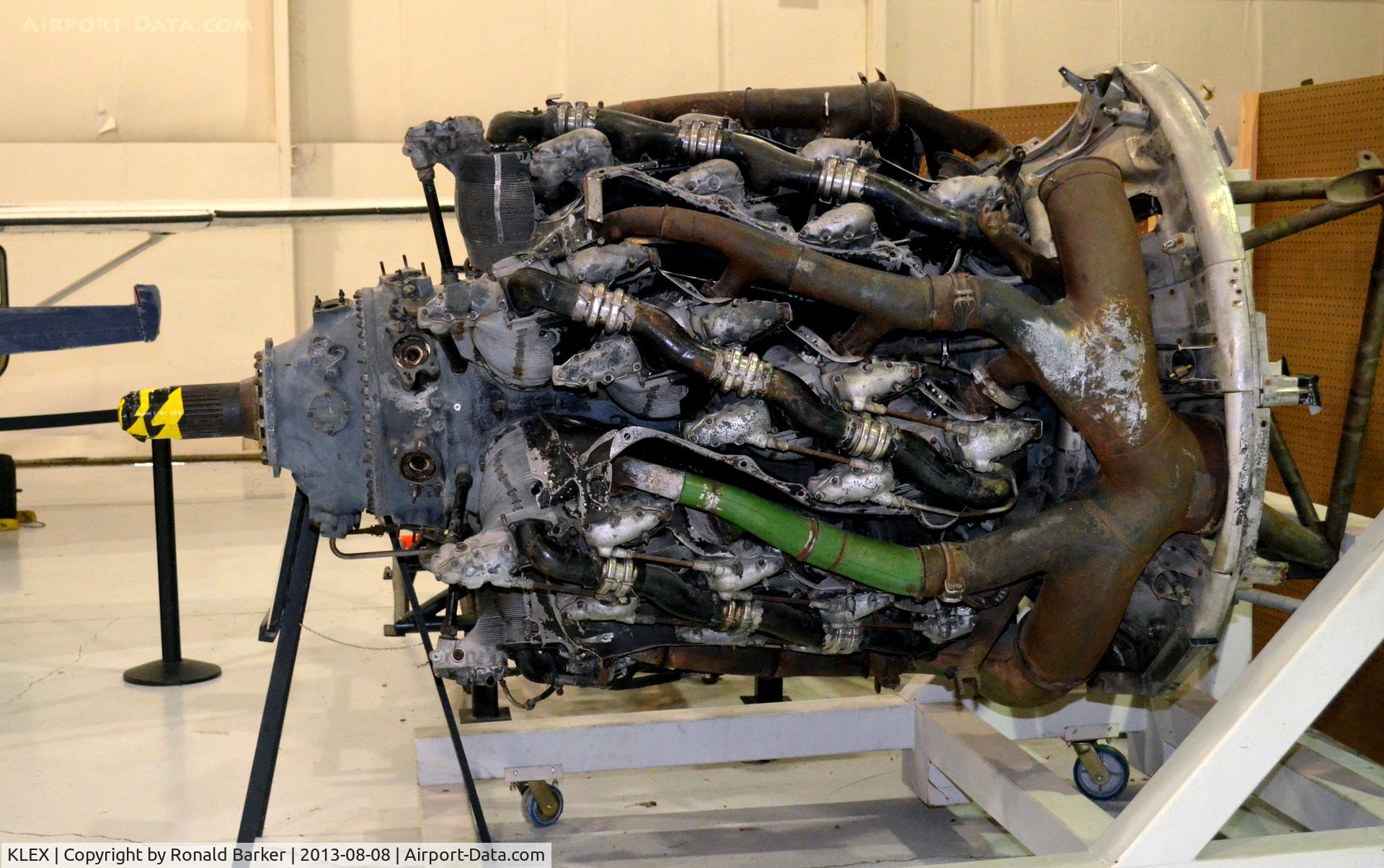 Blue Grass Airport (LEX) - PW R-4360 Wasp Major engine at the Aviation Museum of KY