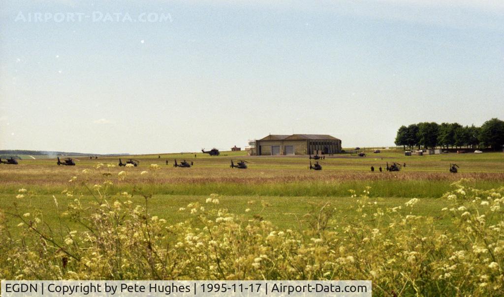 Airfield Camp Netheravon Airport, Netheravon, England United Kingdom (EGDN) - Netheravon with an invasion of French military helicopters