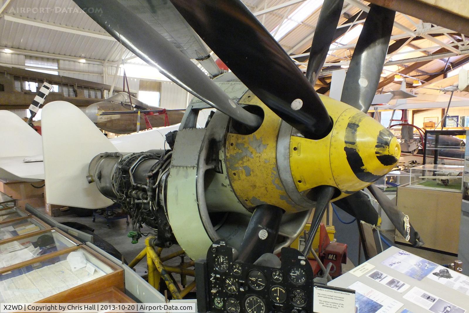 X2WD Airport - Armstrong Siddeley Double Mamba ASMD 1 turboprop preserved at the Museum of Berkshire Aviation, Woodley