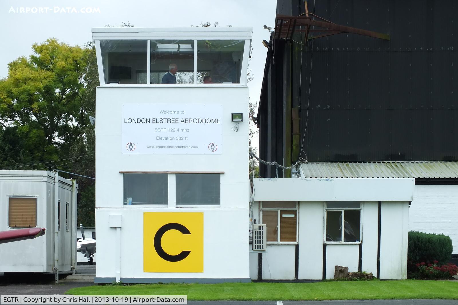 Elstree Airfield Airport, Watford, England United Kingdom (EGTR) - Elstree tower has had a makeover