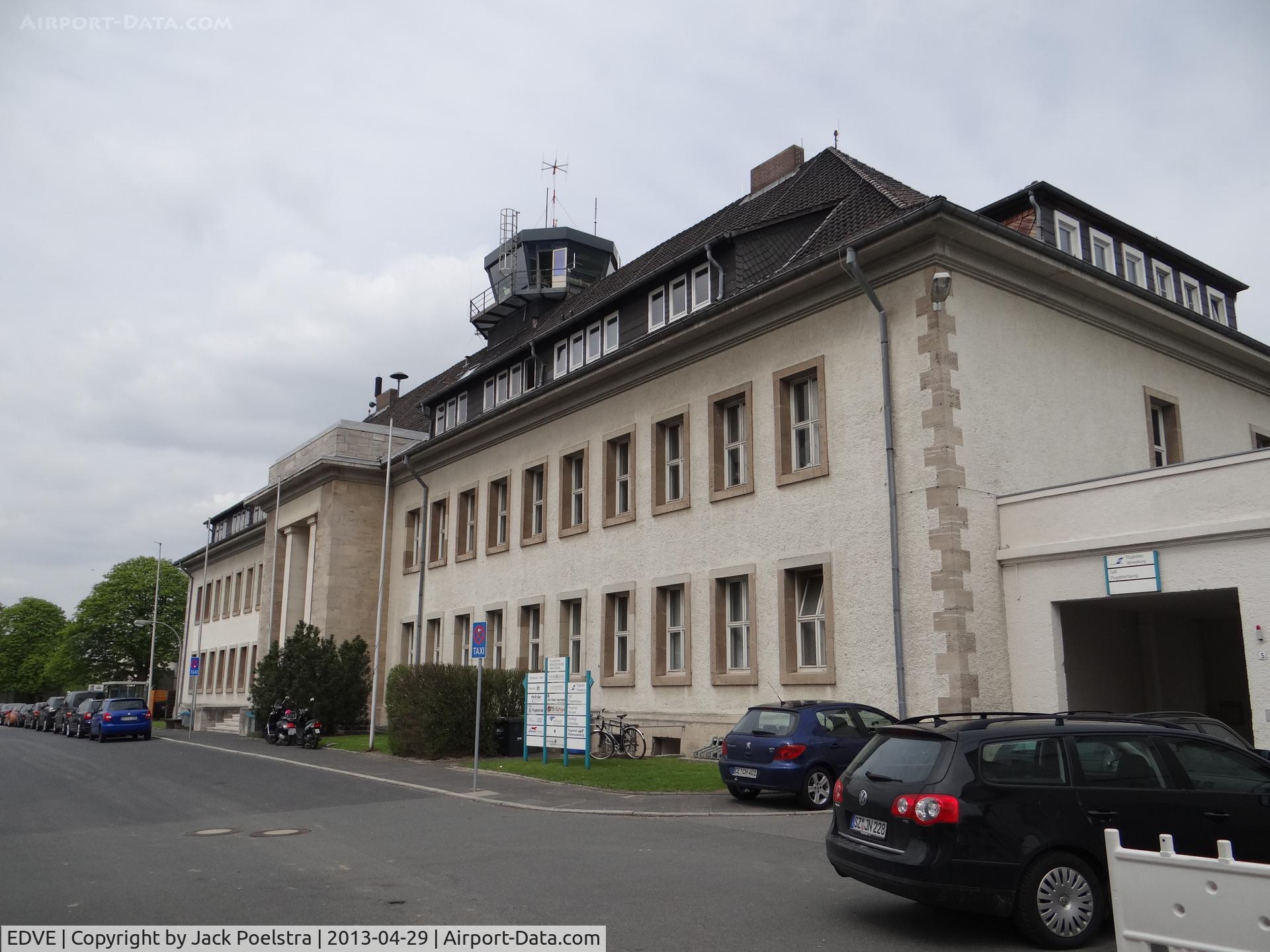 Braunschweig-Wolfsburg Regional Airport, Braunschweig, Lower Saxony Germany (EDVE) - Terminal of Braunschweig airport