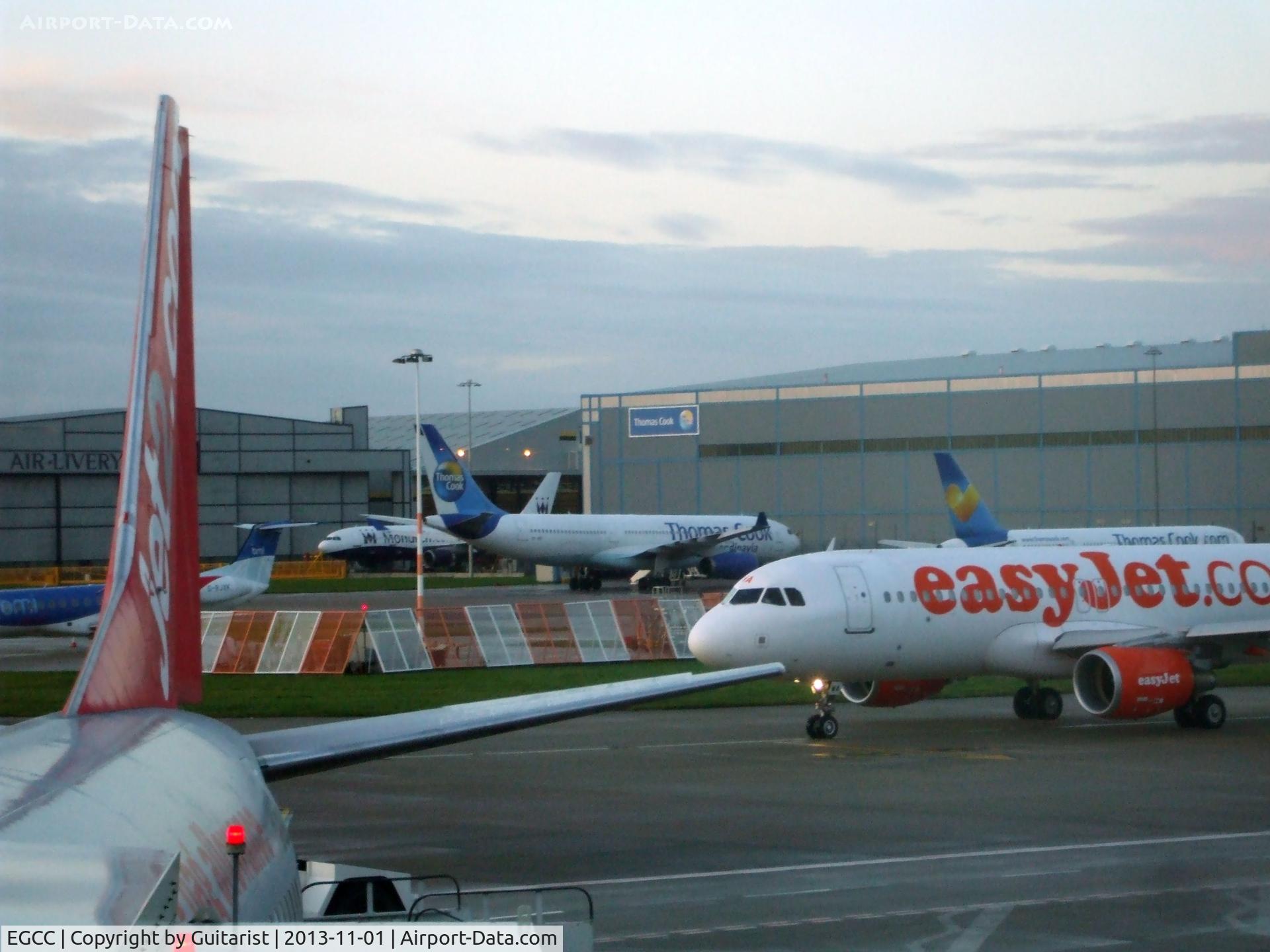 Manchester Airport, Manchester, England United Kingdom (EGCC) - Another view from T1
