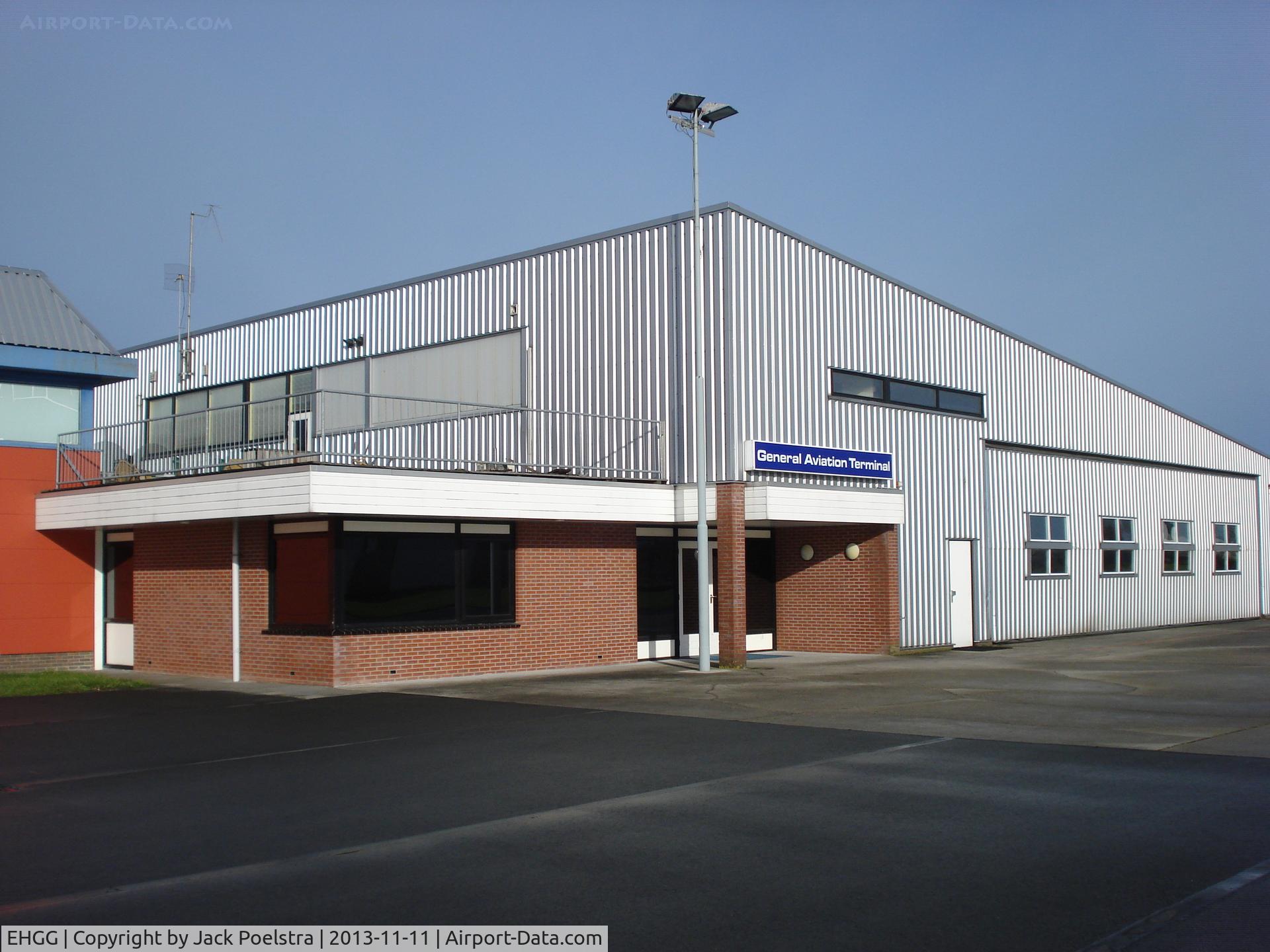 Groningen Airport Eelde, Eelde Netherlands (EHGG) - General Aviation Terminal at Groningen airport