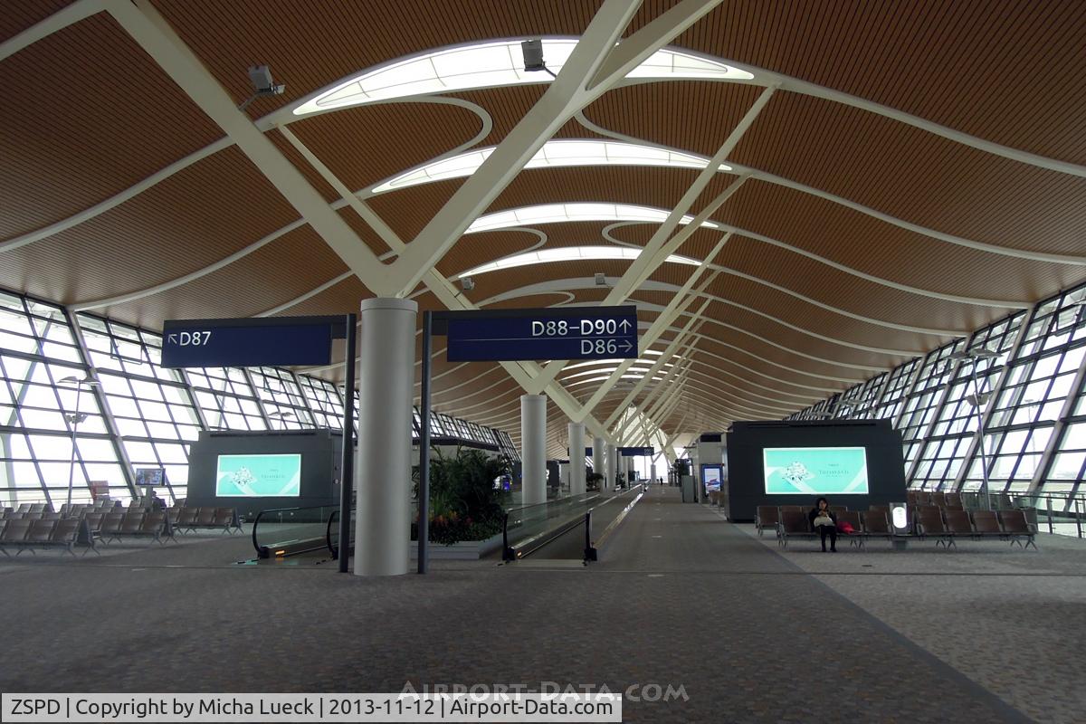 Shanghai Pudong International Airport, Shanghai China (ZSPD) - The very spacious Terminal 2 at Pu Dong