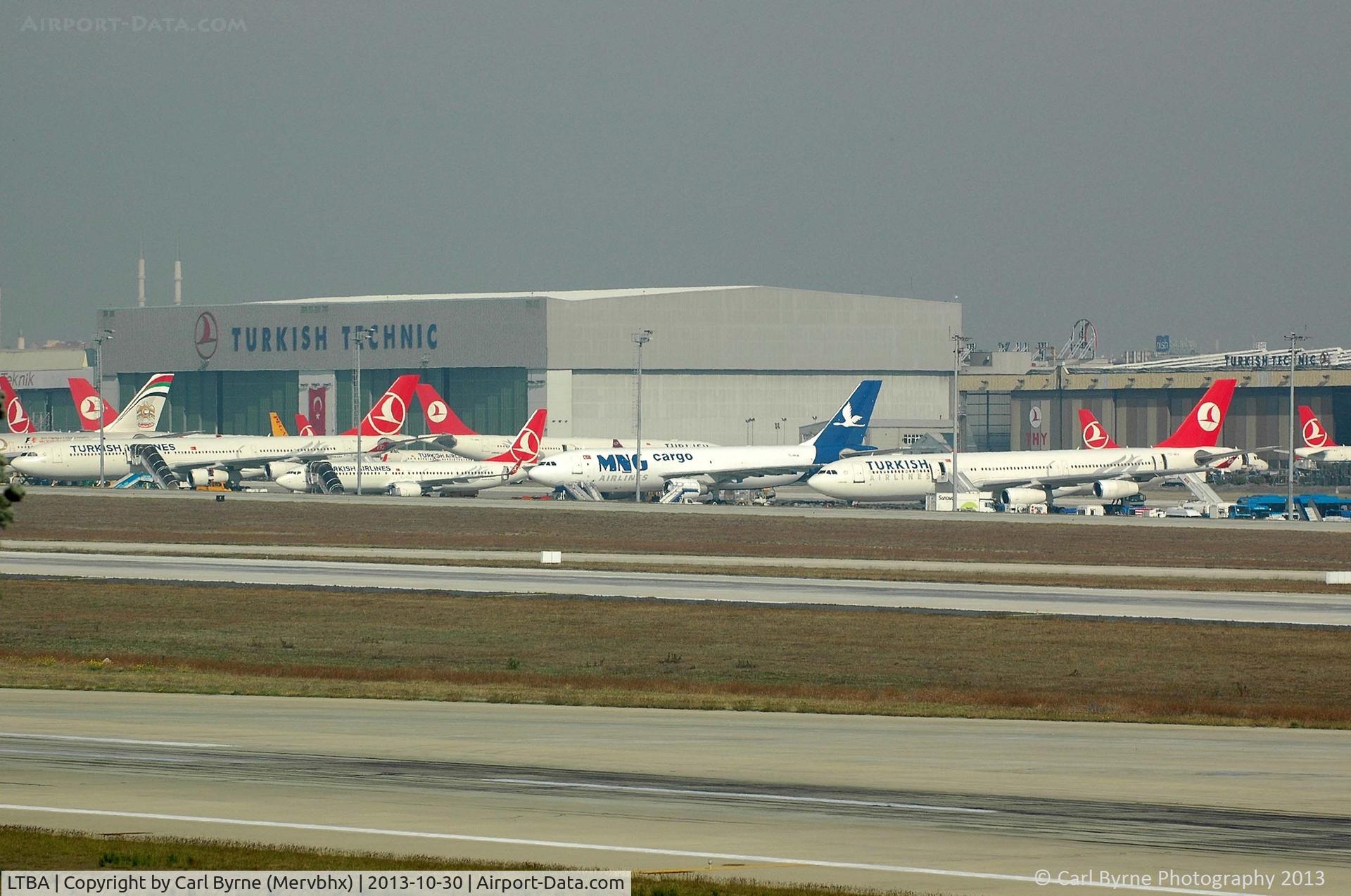 Istanbul Atatürk International Airport, Istanbul Turkey (LTBA) - Taken from the Fly Inn Shopping Mall.