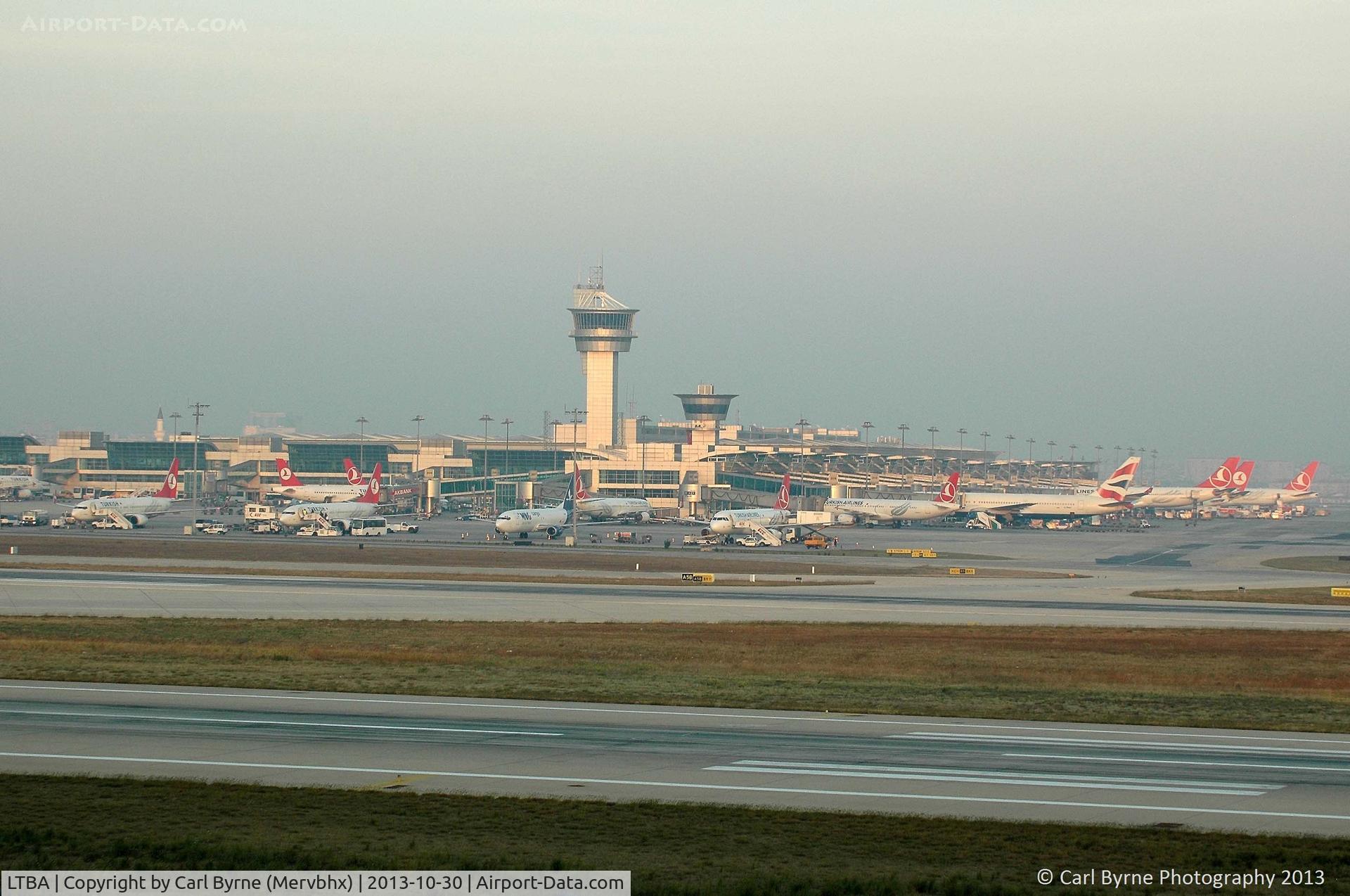 Istanbul Atatürk International Airport, Istanbul Turkey (LTBA) - Taken from the Fly Inn Shopping Mall.
