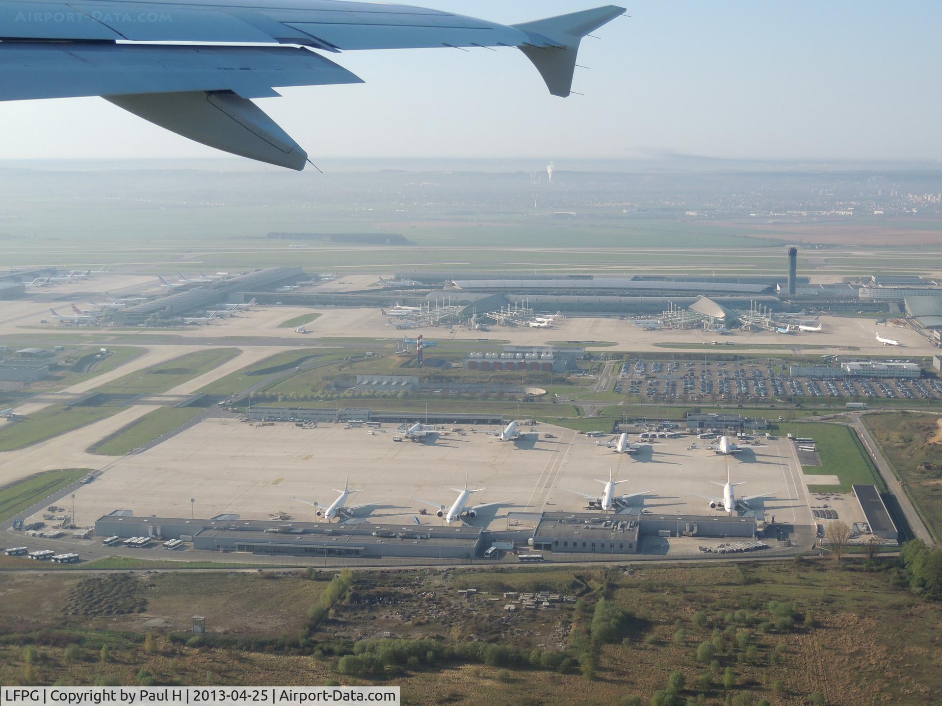 Paris Charles de Gaulle Airport (Roissy Airport), Paris France (LFPG) - A morning departure from CDG