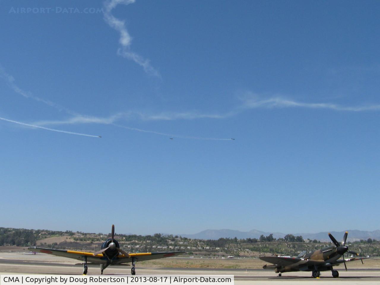 Camarillo Airport (CMA) - N712Z 1942 Mitsubishi A6M3 ZERO-SEN 