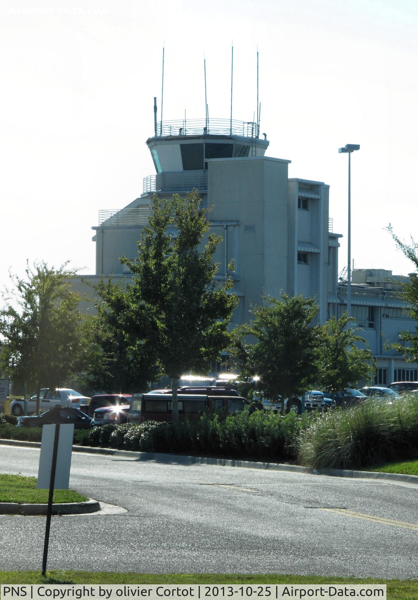 Pensacola Gulf Coast Regional Airport (PNS) - the control tower