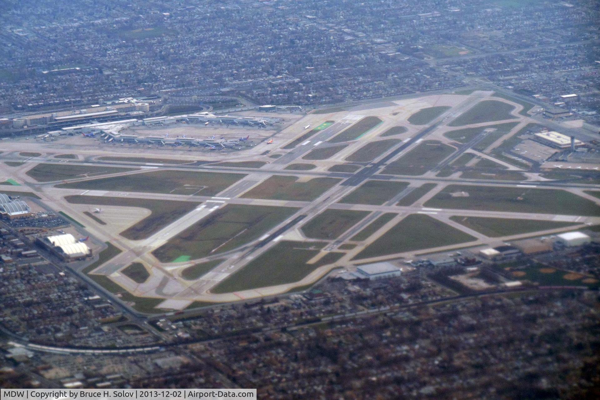 Chicago Midway International Airport (MDW) - Taken from the plane after takeoff from ORD