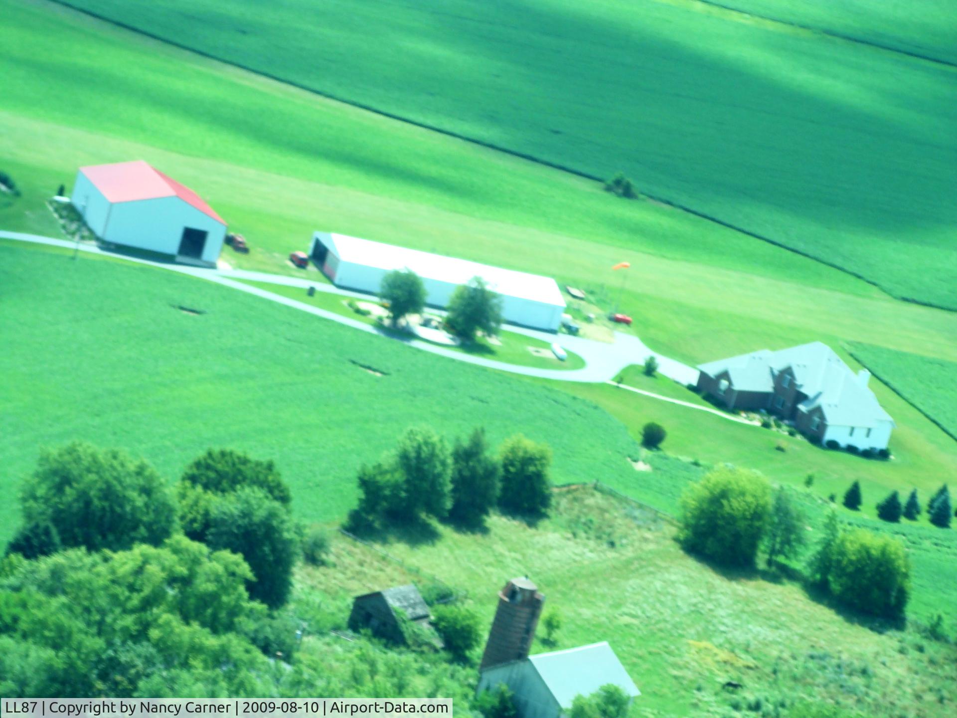 Compass Rose Airport (LL87) - SE view