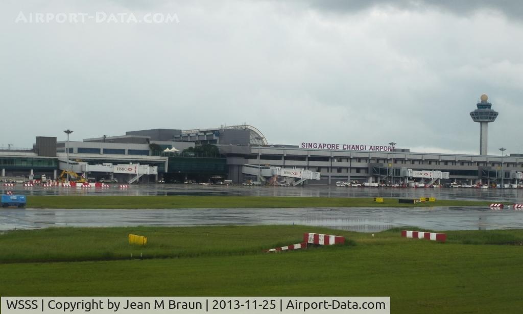 Singapore Changi Airport, Changi Singapore (WSSS) - Changi Airport on a rainy day