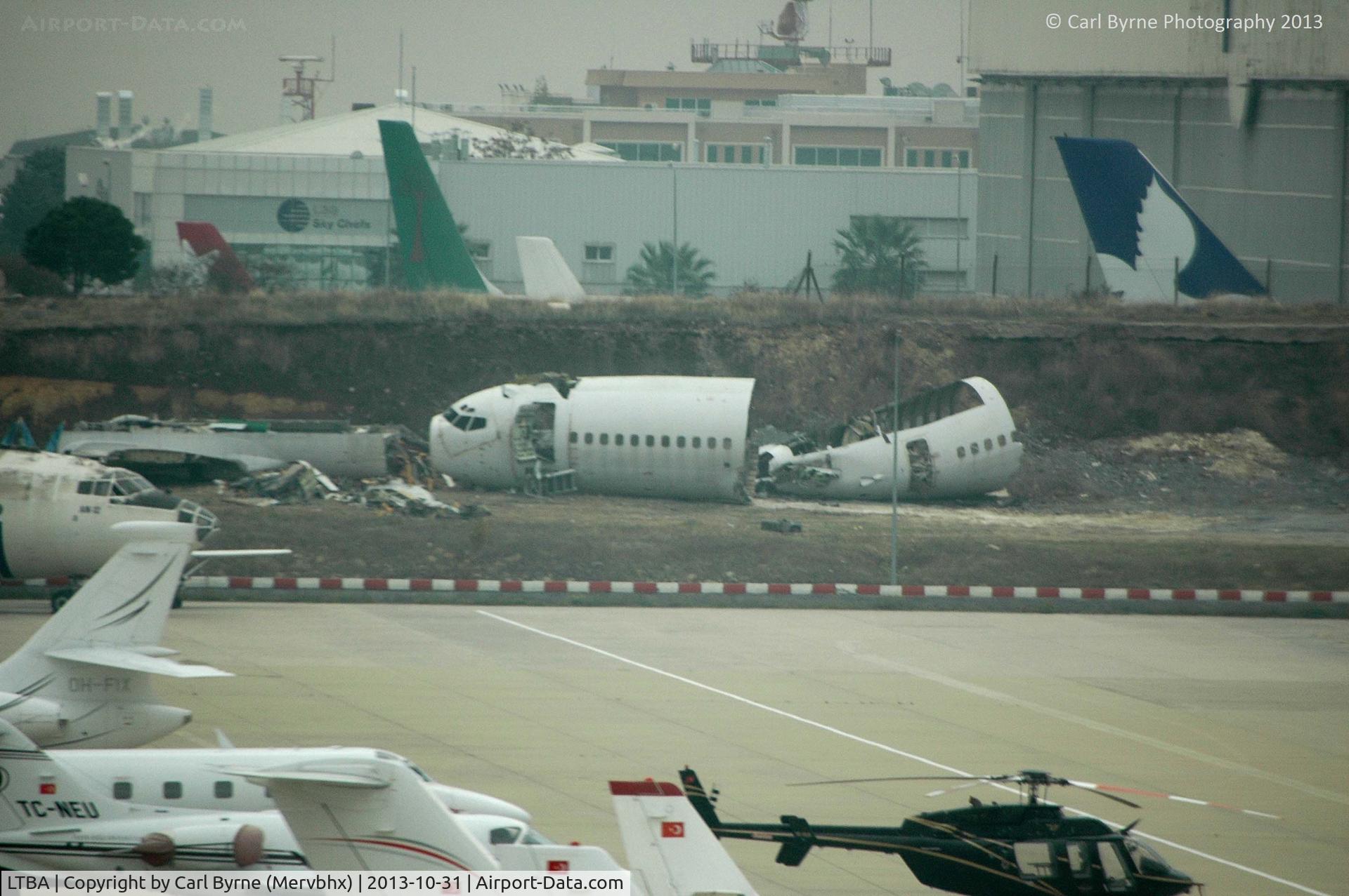 Istanbul Atatürk International Airport, Istanbul Turkey (LTBA) - Taken through glass from the Radisson Blu hotel.